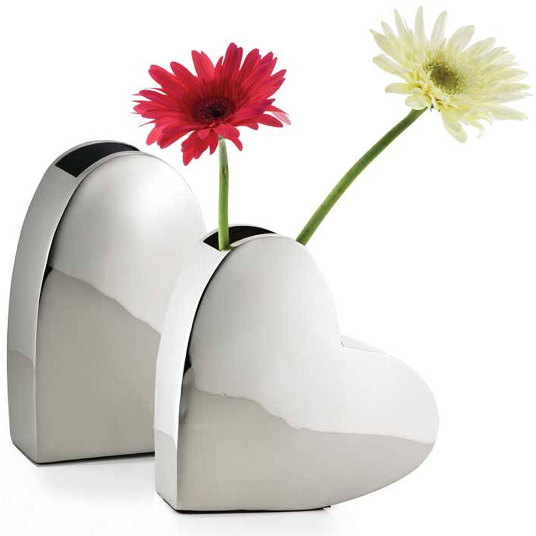 Stem & Bud Herzvase klein